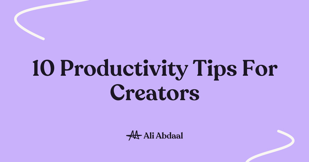 Productivity Hacks for Content Creators