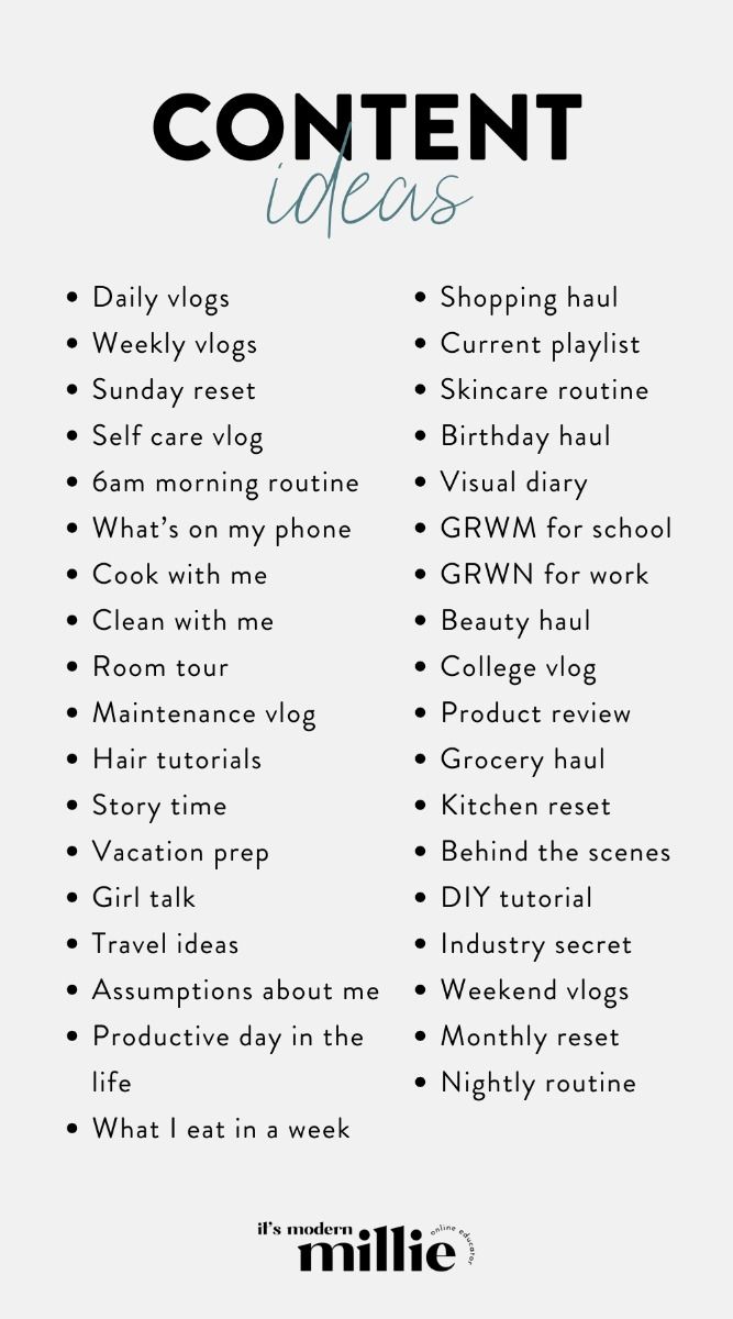 Youtube Content Ideas for Creators
